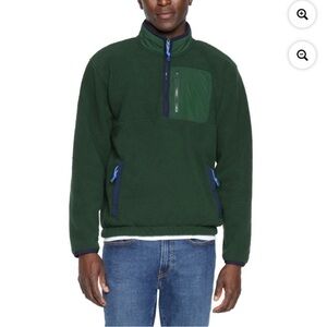 GAP Men’s Fleece Half Zip Pullover NWT